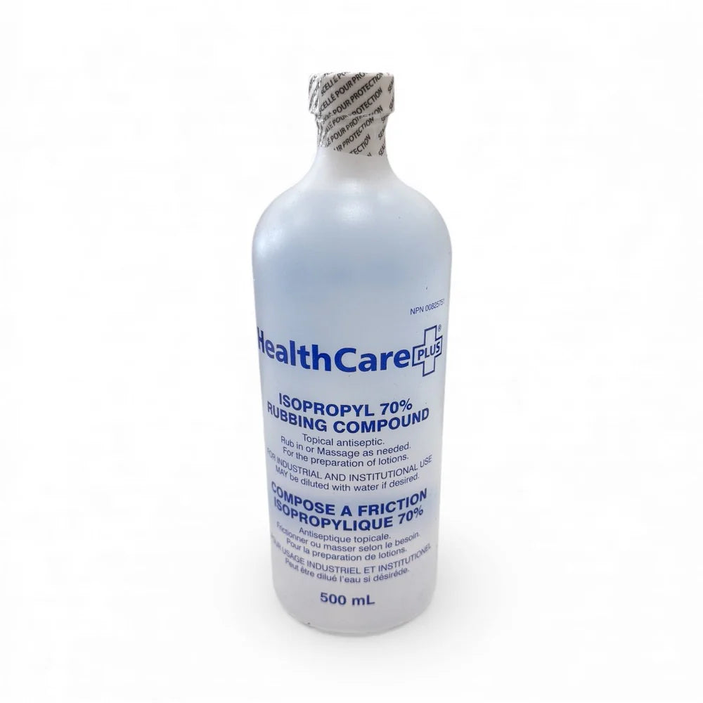 70% Isopropyl Alcohol, Colorless - 500ml Bottle