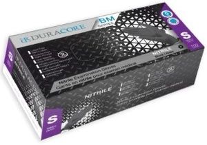Duracore Black Nitrile Exam Gloves