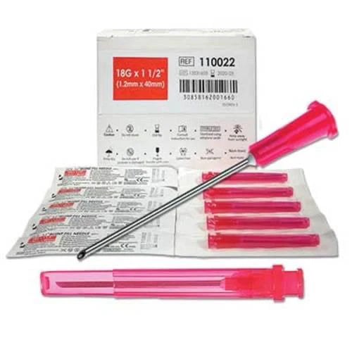 Sol-M Blunt Fill Needle, 18G x 1.5” - Box of 100